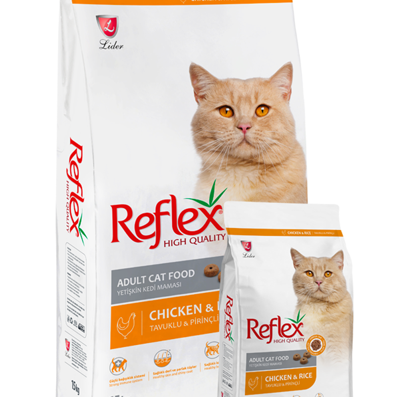 Reflex High Quality Adult Cat Food Chicken & Rice