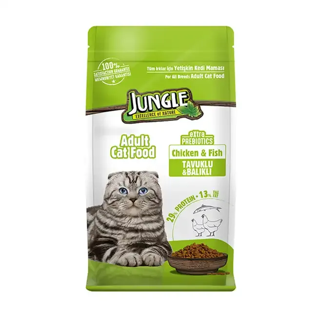 Jungle Cat Food With Chicken and Fish
