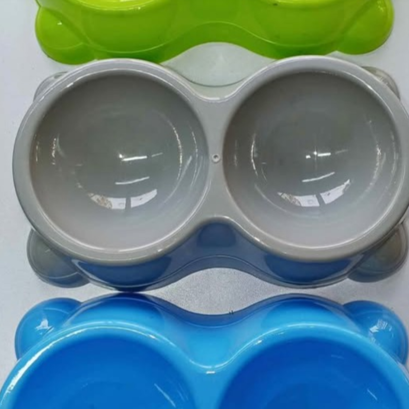 Double Food Bowl Large